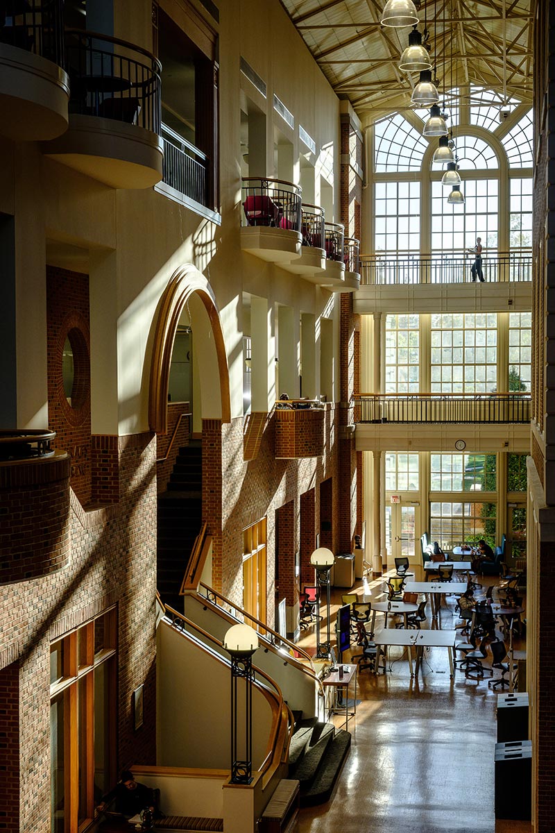 libraries zsr interior 2021